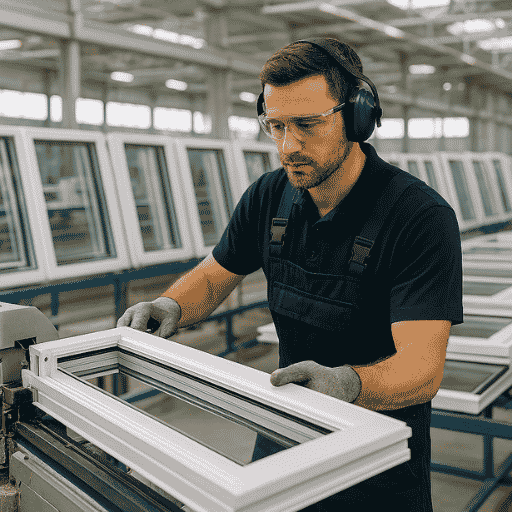 Schritt 2 - Fensterproduktion auf Maß